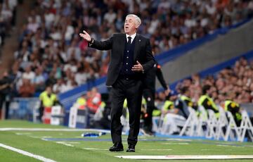 Carlo Ancelotti, entrenador del Real Madrid.