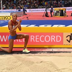 Yulimar Rojas revienta el récord del mundo de triple salto