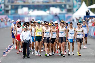 Álvaro Martín al rescate: bronce en 20 km marcha