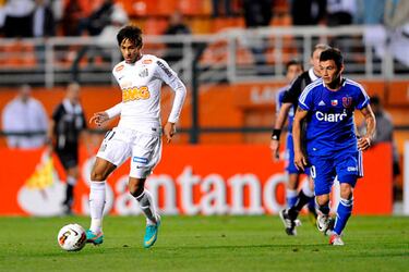 Neymar vuelve a Santos: su sorprendente registro enfrentando a equipos chilenos