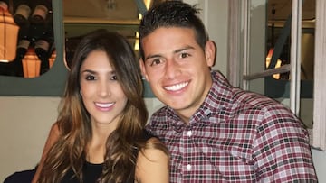 James Rodr&iacute;guez y Daniela Ospina, reconciliados, seg&uacute;n la prensa colombiana. Foto: Instagram