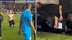 Un espontáneo salta a pedirle una foto a Neymar y termina en tragedia: la imagen es tremenda