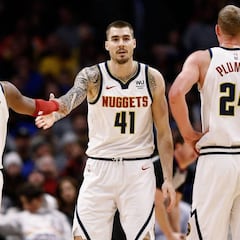 Denver mete presión a los Lakers; Juancho, 3 puntos en 11 minutos