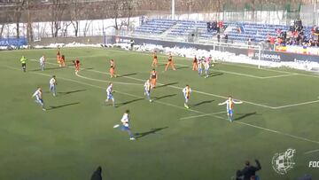 Resumen y goles del Andorra vs. Valencia Mestalla