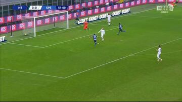 Es la ant¨ªtesis de aquel lateral de La F¨¢brica: el gol que confirma la mutaci¨®n de Achraf como jugador
