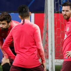 El Barça, con Messi a la cabeza, ya está en Milán