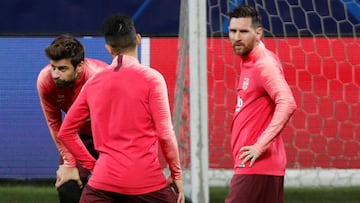 El Barça, con Messi a la cabeza, ya está en Milán