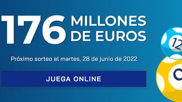 Euromillones: comprobar los resultados del sorteo de hoy, martes 28 de junio