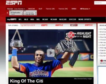 Portadas de la prensa extranjera