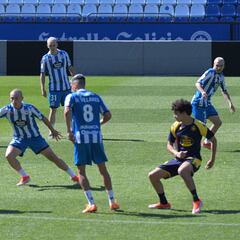 Lista con 9 bajas y un lateral cadete en el Depor para medirse al Castellón