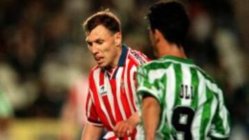 Dmitri Cheryshev, ante el Betis.