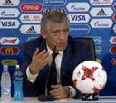Santos: "Cristiano ha hecho bien en no responder preguntas"
