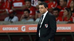 Gallardo: "No es fácil empatar después de un 2-0 abajo"