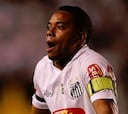 Robinho quiere quedarse en el Santos y no regresar al City