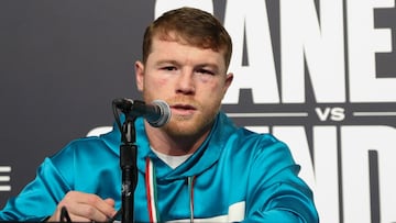 Canelo reanuda pláticas para pelear en noviembre con Caleb Plant