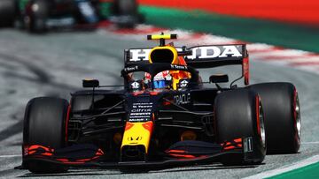 Checo Pérez supera a los Mercedes y largará tercero en Austria