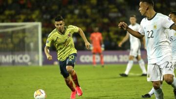 Nicolás Benedetti habló sobre la derrota de Colombia ante Argentina en el Torneo Preolímpico.