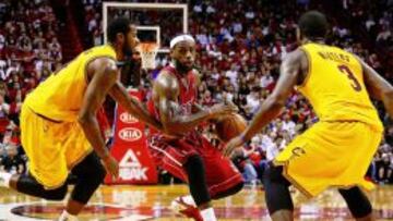 James se acerca al triple-doble en el nuevo triunfo de los Heat