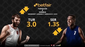 Turquía vs. Serbia: horario, dónde ver, pronósticos y estadísticas