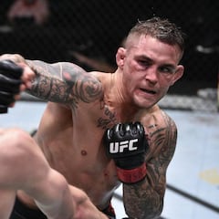 Poirier baja el telón en Las Vegas con una oda ante Hooker