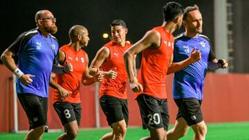 James Rodríguez entrena por primera vez con Al Rayyan