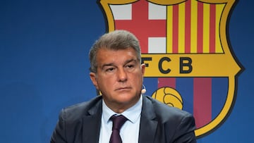 01/02/22 FC BARCELONA PRESENTACION RESULTADOS DEL TRABAJO DE INVESTIGACION DEL FORENSIC AUDITORIA A GESTION ANTERIOR PRESIDENTE JOSEP MARIA BARTOMEU
RUEDA DE PRENSA

JOAN LAPORTA
