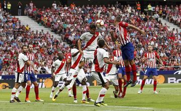 Atlético de Madrid-Rayo Vallecano en imágenes