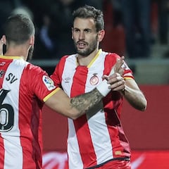 Stuani es medio Girona: ha marcado siete de los 14 goles