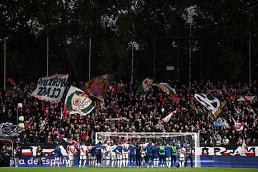 El Rayo consiguió un meritorio empate ante el Real Madrid tras jugarle de tú a tú al equipo madridista.