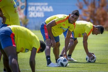 Tras la victoria ante Senegal y la clasificación a octavos de final del Mundial, Colombia vuelve a su campamento y prepara el próximo partido, contra Inglaterra el martes en Moscú.