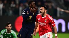 El Benfica salva los muebles ante una Juventus en constante naufragio