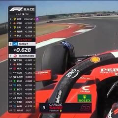 La genialidad que inventó Sainz contra el todopoderoso Verstappen para adelantarle