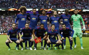 Equipo del Manchester United.