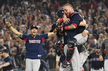 Las mejores imágenes de la celebración de Boston Red Sox