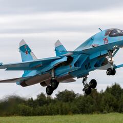 Así es el Sukhoi Su-34, el principal caza de Rusia que Ucrania ha derribado