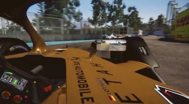 "Prometí que los fans correrían contra los pilotos y ya es real"