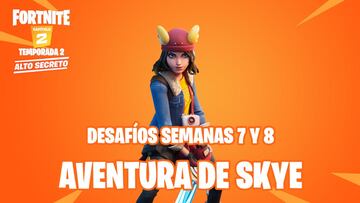 Fortnite: guía de desafíos de Aventura de Skye