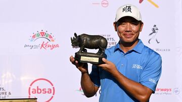 Ashun Wu consigue la primera victoria del golf chino en África