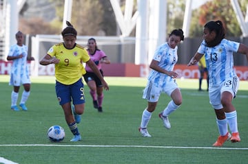 Colombia vs Argentina, Sudamericano Femenino Sub 20.