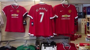 La nueva camiseta de Di María.