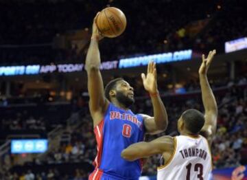 Andre Drummond, un gigante contra el que no tuvieron respueta los Cavaliers.