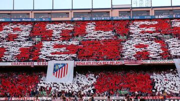 Aspecto del Vicente Calderón.