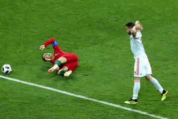 La crónica del España vs Portugal en imágenes