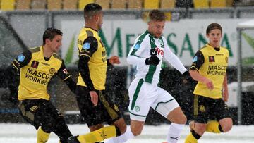 Groningen empata 2-2 ante el Roda; Uriel Antuna no juega