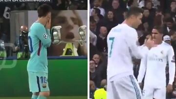 Está rompiendo Twitter ahora mismo: "La diferencia entre Messi y Cristiano cuando van perdiendo 3-0"