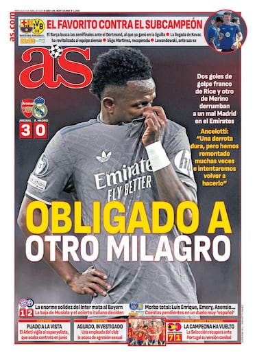Las portadas de AS de abril