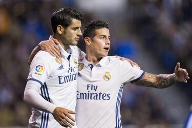 James clings on to Real Madrid future