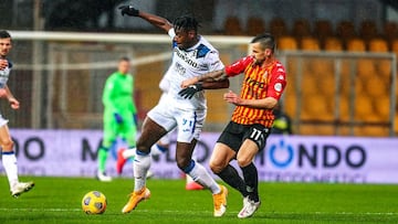 Duv&aacute;n Zapata ha marcado 10 goles en la temporada 2020-2021 por todas las comeptencias con el Atalanta.