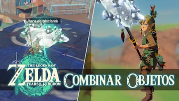 the legend of zelda tears of the kingdom nintendo switch guia como combinar fusionar eliminar separar