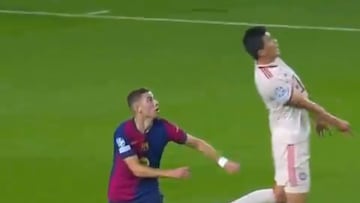 El polémico 2-1 del Barça: “A mí me parece falta de Fermín”